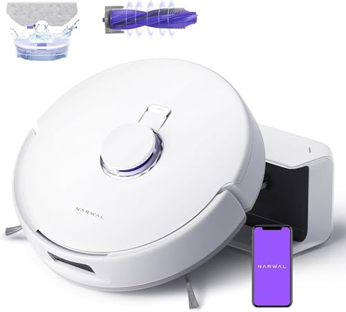 Narwal Freo X Ultra Robot Lavapavimenti E Aspirapolvere - Autopulente, 8200Pa, DirtSense - Foto 2