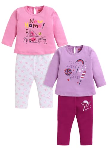 Image of LuvLap Baby Girls Baby and Toddler Top Set