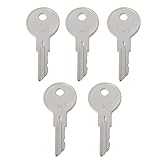 SG Store Gabelstapler-Zündschlüssel C250 089216-001 170151-001, kompatibel mit Krone, 5 Stück