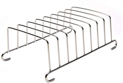 VICMAT Soporte para tostadas de acero inoxidable, estante para el comedor, estante para pan refrigerante, cromado, rectangular, 15,5 x 9 cm, color plateado