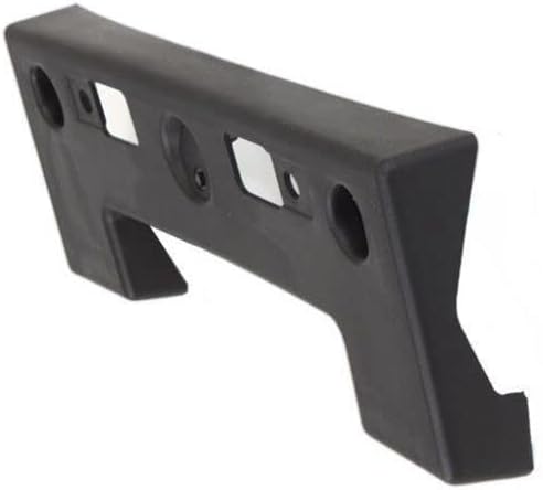 I-Match Auto Parts Front License Plate Bracket Tag Holder Black Textured Made of Plastic for 2008 2009 2010 Nissan Rogue Except for 2010 KROM Model 96210JM00A NI1068104