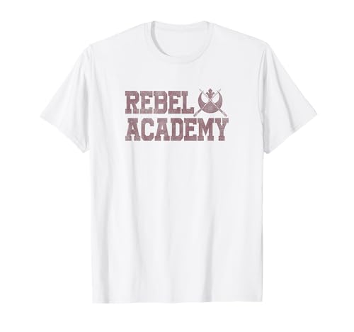 T-shirt Star Wars Rebel Academy idéal pour vos sorties geek ou vos soirées cinéma entre amis
