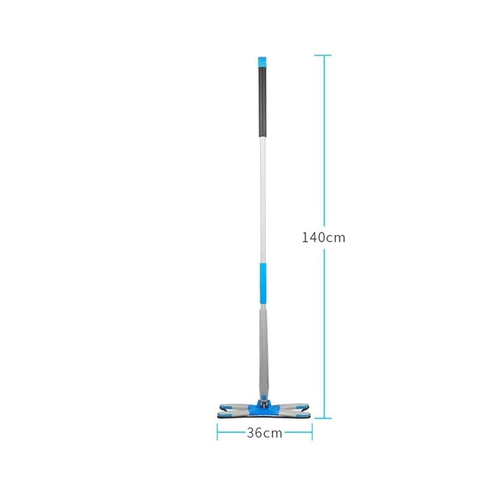 serpillière MOP à la main à la main à la main à la main de la machine à laver de type X-Type X, avec 3 plats de remplacement en microfibre faciles à essorer des outils de nettoyage au sol Convient à t