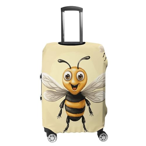 Carry on Luggage Cover Honey Bee Suitcase Covers for Luggages Tsa Approved Travel Luggage Sleeve Protector Elastic Suitcase Protector Anti-Scratch Washable Fits 19-30 Inch Case -S4