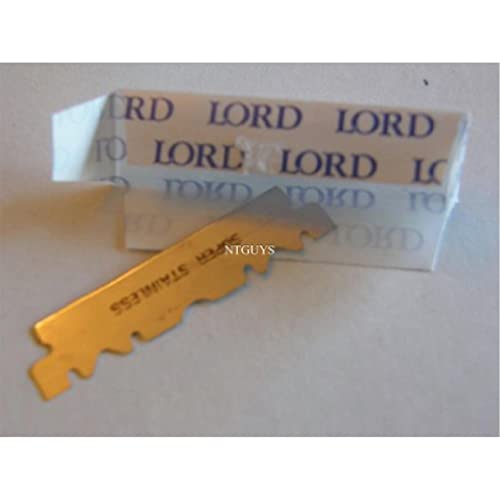 200 LORD Razor Blades Super Stainless Single edge for Barbers image 4