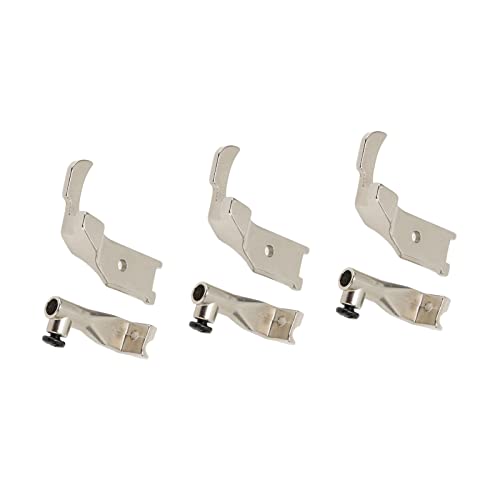 Set de 3 juegos de pies prensatelas para máquina de coser miniatura 6