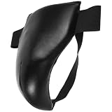 Professioneller Schrittschutz PU, Schwarz für Boxen und Outdoor Sport