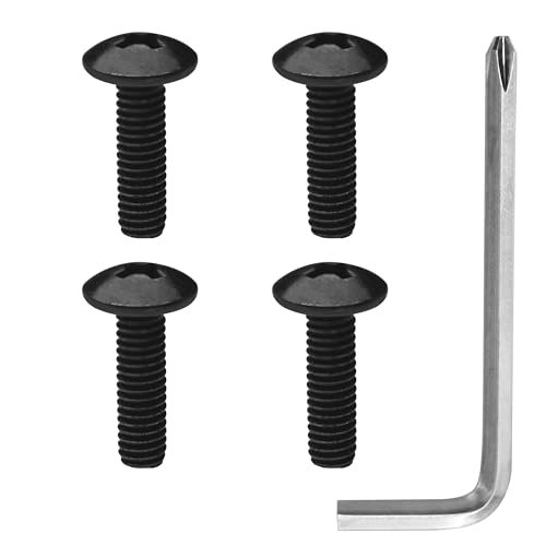 GuuYebe 6003-001334 TV Stand Screws Compatible with UN65NU6900 UN65NU6900FXZA UN55NU6900 UN55NU6900BXZA 4 PCS with Screwdriver