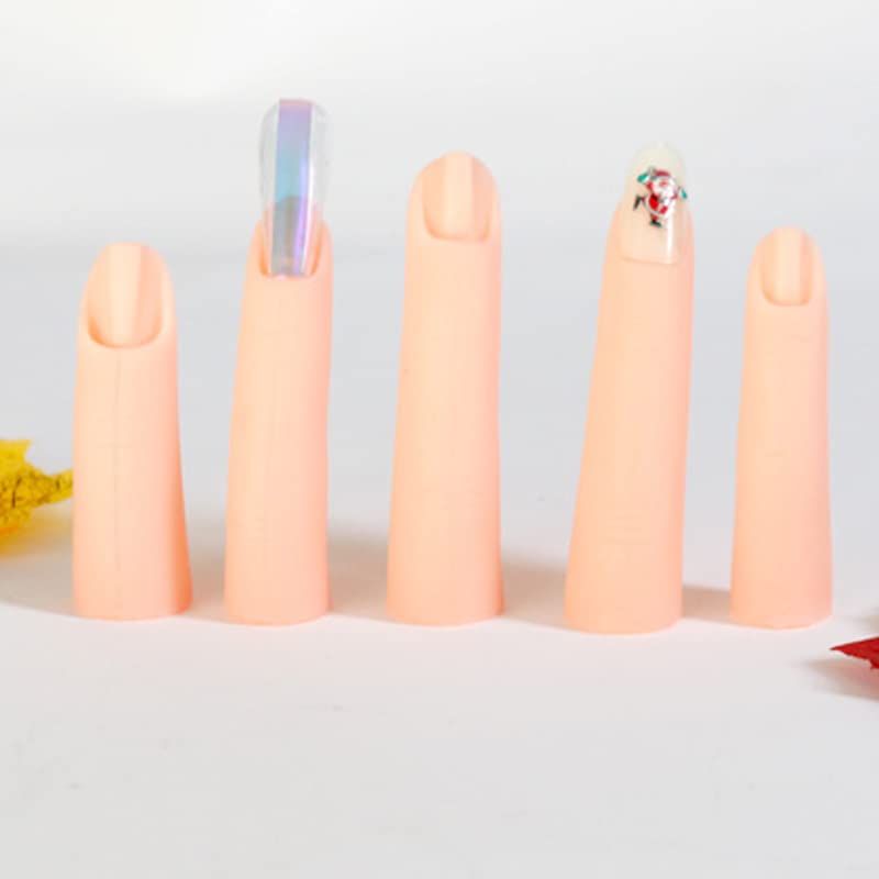 5 PCS Nail Art Practice Fingers - Image 3