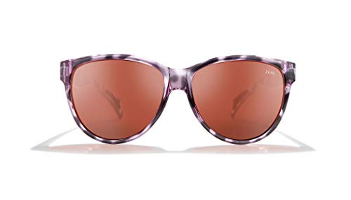 Zeal Optics Isabelle | Plant-Based Polarized Sunglasses For Men & Women - Lilac Tortoise/Polarized Rose Lens #TOP1