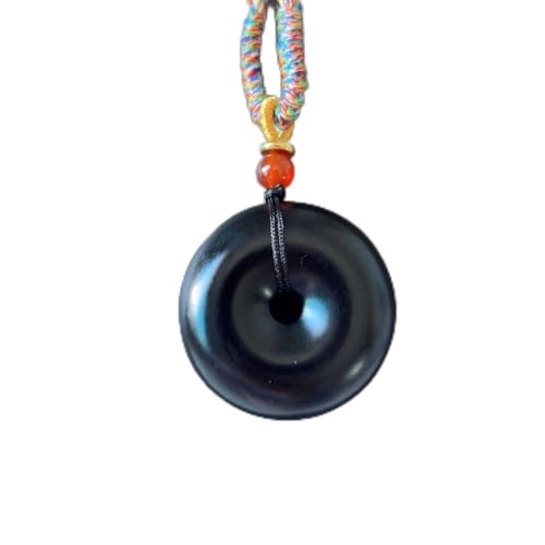 和田玉+赤瑪瑙翡翠ネックレスペンダント平安扣お守り天然石パワーストーン巾着袋付プレゼントにも039P856