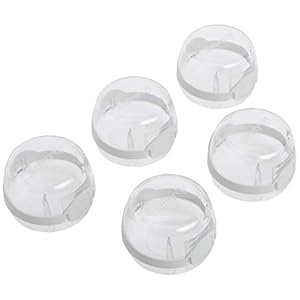 Safety 1st Child Proof Clear View Stove Knob Covers (Set of 5)
