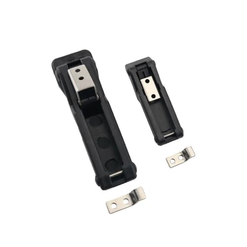 Boucle fixe dissimulée plastique noir pour éliminer fixations visibles - 5