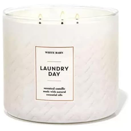 Bath & Body Works Laundry Day Clean Scent Candle
