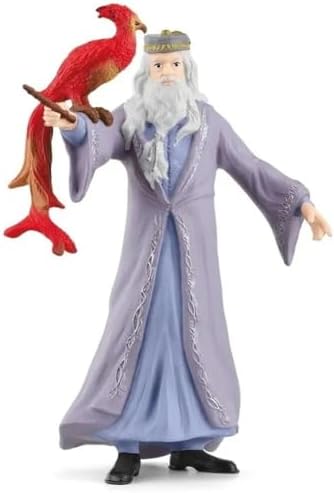 Schleich Harry Potter - 2Pc Albus Dumbledore & Fawkes | 42637