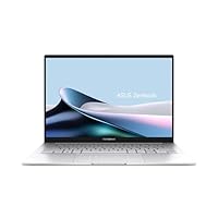 ASUS Zenbook 14 Inch OLED Touch Screen Display Intel Core Ultra 7 Processor Intel Arc Graphics 16GB LPDDR5X RAM 1TB M.2 SSD Windows 11 Home, Foggy Silver