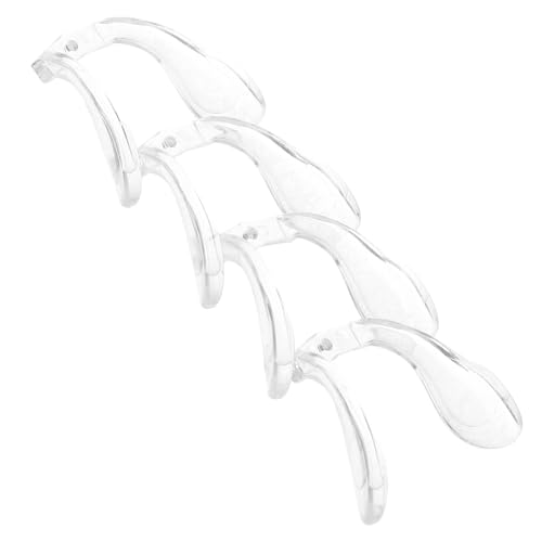 COHEALI 4 Almohadillas Nasales Antideslizantes para Gafas, Insertables Tr90 Transparentes, Diseño en U Adultos, Soporte Nasal Cómodo y Duradero, Suministros para Gafas