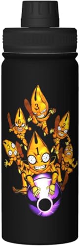 ジョジョの奇妙な冒険 (2) アニメ 水筒 真空断熱 保温 保冷 スポーツボトル 人気 ステンレスボトル スポーツ飲料対応 漏れない 直飲み530ml 男の子 女の子 おしゃれ 大人 子供 グッズ キャラクター 雑貨 AS1111