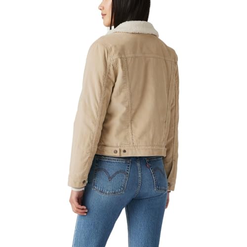 Image of Levi's Women's Original Sherpa Trucker Jackets (Standard and Plus)