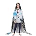 ZWLPNZZD New York Fashion City Print Hooded Cape For Teenagers Stylish, Comfortable & Versatile Wearable For Everyday Use