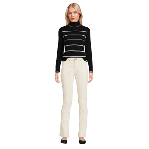 Image of Lands' End Women's Cashmere Turtleneck Sweater