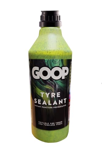 Goop tyre sealant puncture preventative/sealant / 1 Litre Bottle Made in UK