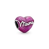 Añade un toque de color a la pulsera de tu madre con el Charm corazón: Amor Radiante de Madre