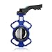 UNOX (DN50) Wafer Type 2 inch Butterfly Valve – Iron Disc, EPDM Gasket, PN16, Nickel Plated Ductile Iron Body – Flow Control Valve for Industrial Systems