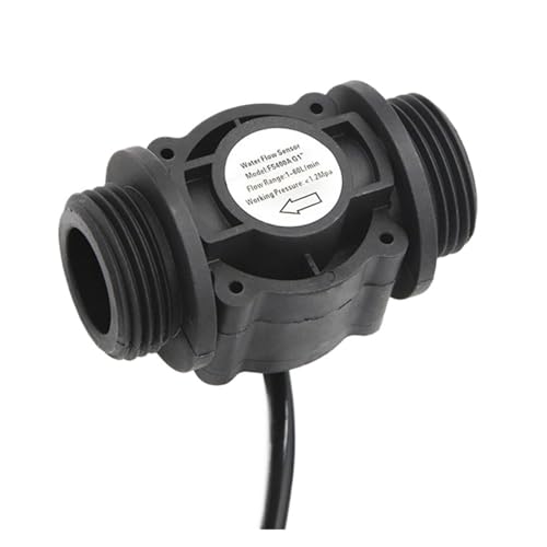 庭のホース散水メーター DN25 プラスチック製水流センサーカウンター 工業用流量計 1-60L/分