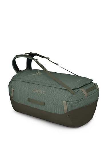 Osprey Transporter 120L Lightweight Travel Duffel Bag - Extra Large Water Resistant Durable Gear Bag for Men and Women, Pine Leaf