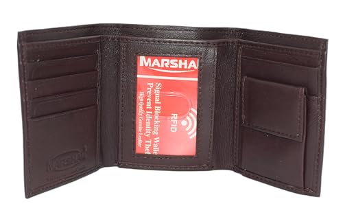 Cartera de piel auténtica para niños que evita la pérdida de monedas y carnés escolares