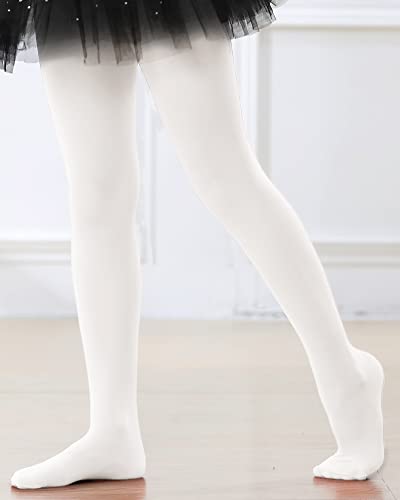 Image of Stelle Girls Ballet Dance Tights Footed for Toddler Kid School Class 2T-15Y