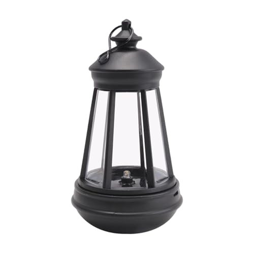 Ehwisbe Linterna Solar para Exteriores, Impermeable, Gran, Fuente de Luz LED, Luces Decorativas para Jardín