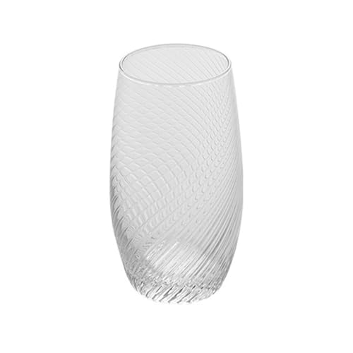 Vaso de whisky de cristal transparente de diseño moderno para hogar y bar 2