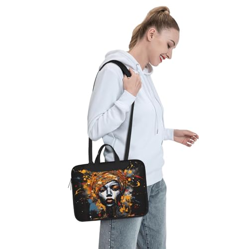 Maletín portátil para laptop unisex resistente al agua miniatura 3