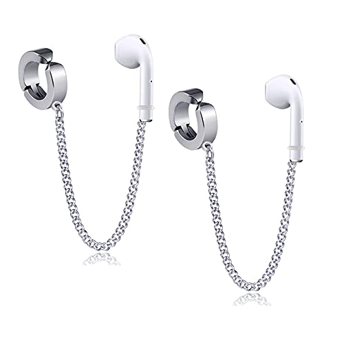 NILSTOREY Earrings for Earbuds Holder Clips, 1 Pair Clip-On...