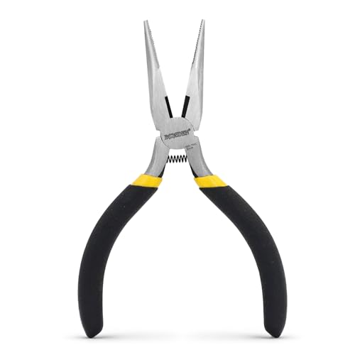 Image of BOOSDEN 5 inch Needle Nose Pliers, Mini, Jewelry Making, Electronics Repair