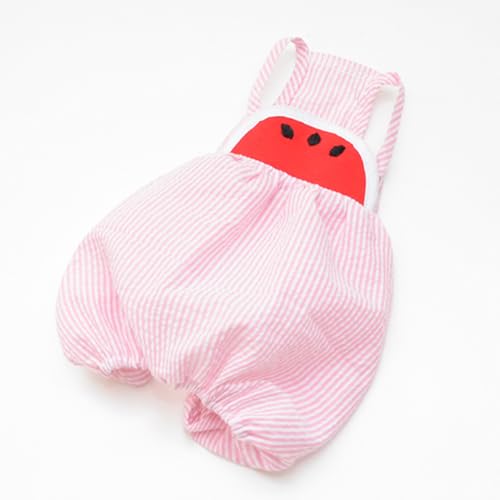 Pantalones con tirantes para perro Pink M BESPORTBLE miniatura 6