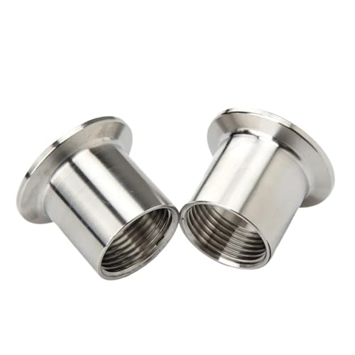Adaptateur Tri-Clamp femelle inox SS304 DN50 anti-corrosion pour tuyauterie