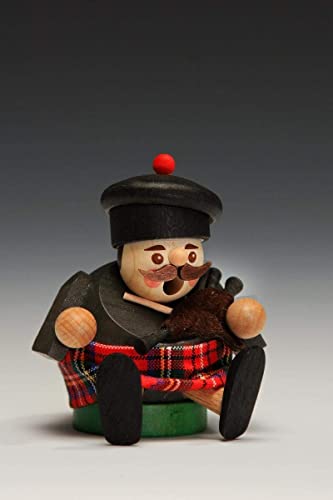 Rudolphs Schatzkiste Räucherfigur Miniräuchermann Schotte Höhe= 8cm...