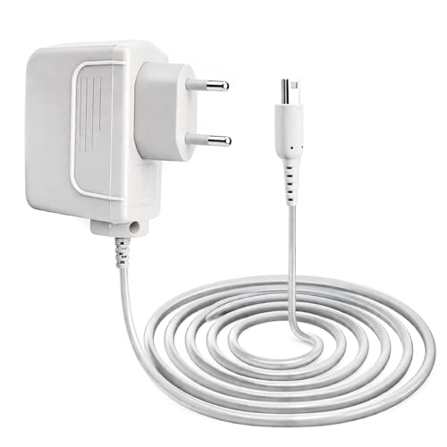 Cable de carga compatible con Nintendo DS con modelos 3DS, DSi, 2DS, XL, cable de 1,12 m, enchufe europeo, salida de 4,6 V, 900 mA, cable de carga portátil 3DS para viajes, cable de carga Nintendo DSi