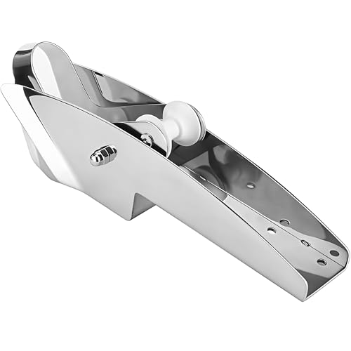 R Ein Boot, Anker-Bugrolle, Bugrolle füR Ein Boot Boots-Bug-Ankerrolle Edelstahl 316 7,5-15 Kg 420 Mm 16,5 Zoll füR Hardware-Zubehör füR Marineschiffe