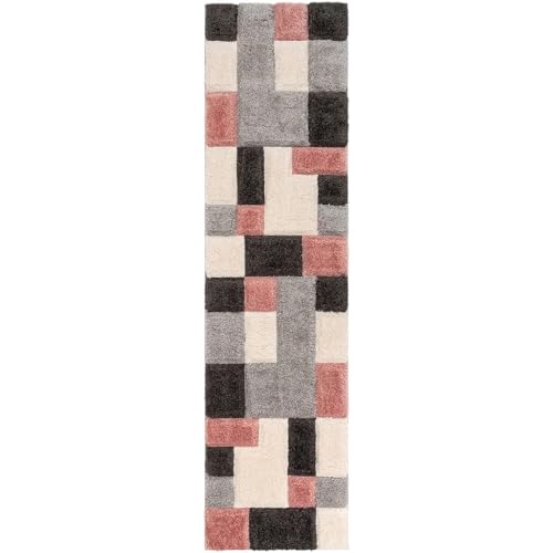 Image of 2x6 ft Fluffy Shaggy Carpet - Non-Slip Runner for Hallway, Kitchen, and Bedroom with Premium Texture