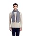 Glen Mila Men's Classic Winter Scarf Wool Scarves Extra Long Solid Color Plain Fashion Formal Soft Warm Scarf for Men Dad