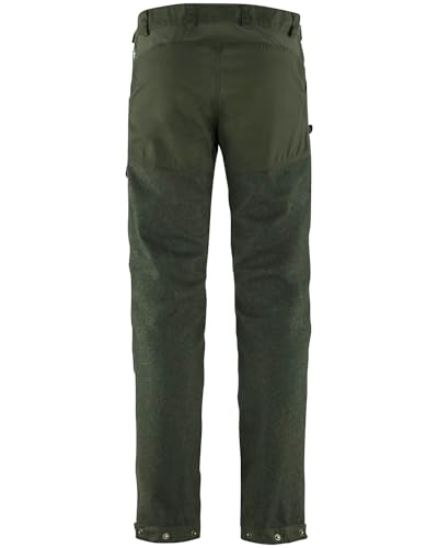 Fjällräven Herren Värmland Wool Hose, Deep Forest, 52