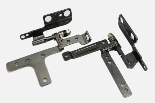 Silver Shell LCD Back Cover Top Rear Lid Case & Front Bezel Trim & Screen Hinges Pair Sets Compatible with Dell Inspiron 5590 5598 Laptop Series - Thumbnail 4