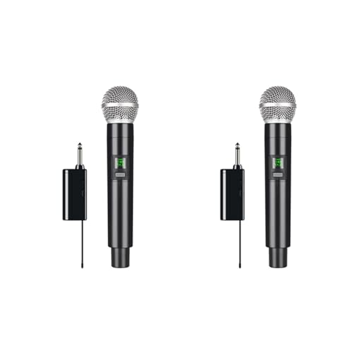 Microphone sans fil UHF de karaoké et chant pour faire la fête en famille