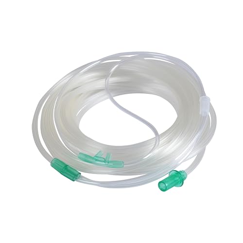 Image of Nasal Cannula for Oxygen with Soft Touch, Universal Connector for Adults, Supply Hose for Concentrators & Nebulizers, Nasal Cannulae Oxygen Pipe (5 Meter, Pack of 1)
