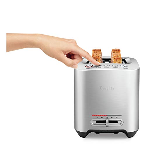 Breville DieCast Smart Toaster 2 Slice BTA820XL, Brushed Stainless Steel Madcity Kitchen