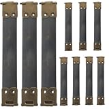 EXCEART 10 Pcs 3.93-Inch Internal Flex Frames Spring Clips Handbag Hinges Accessories for DIY Coin Purse Clasp Making Sewing Crafts